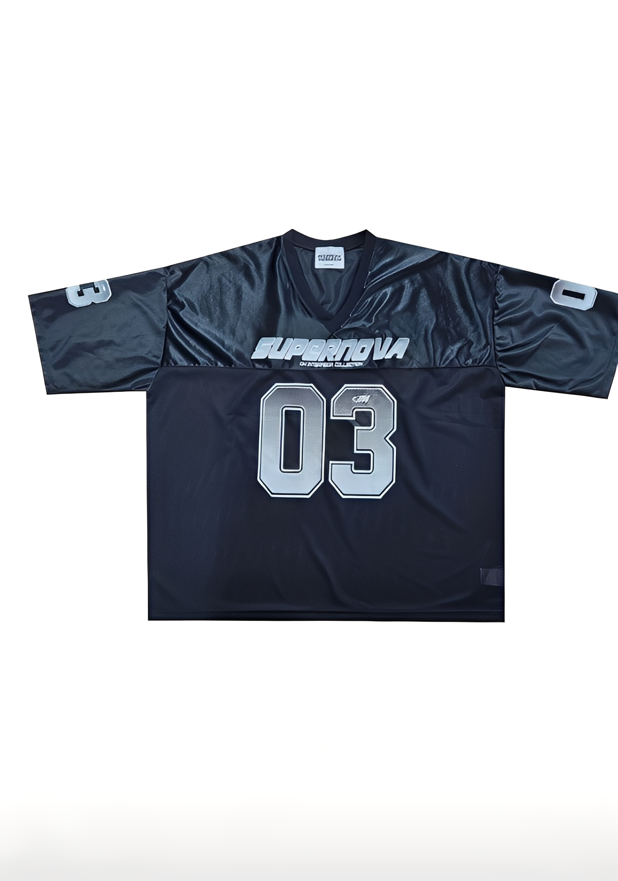 SuperNova 03 Metal V-neck Short-sleeved T-shirt