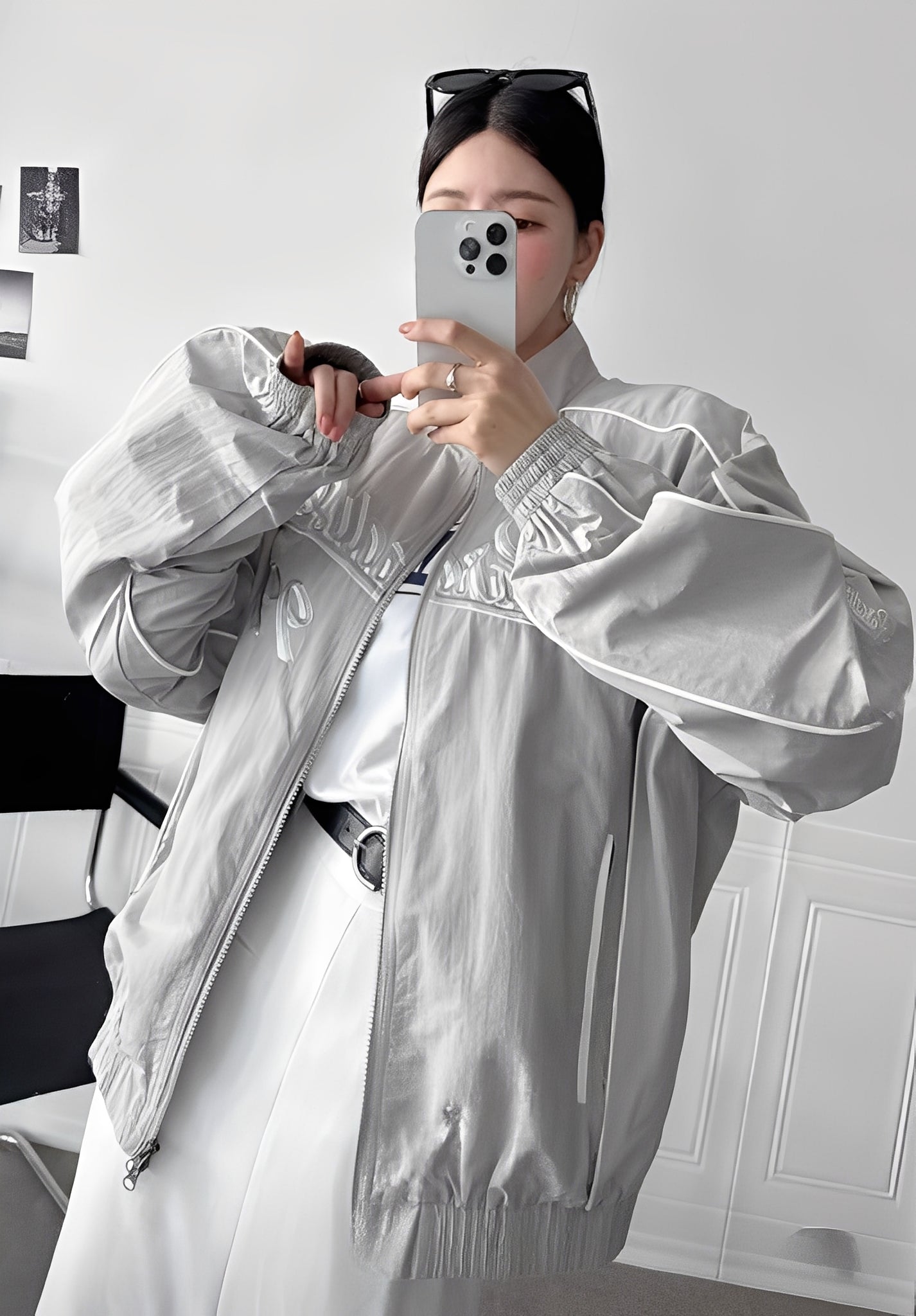High-neck Racing Jacket