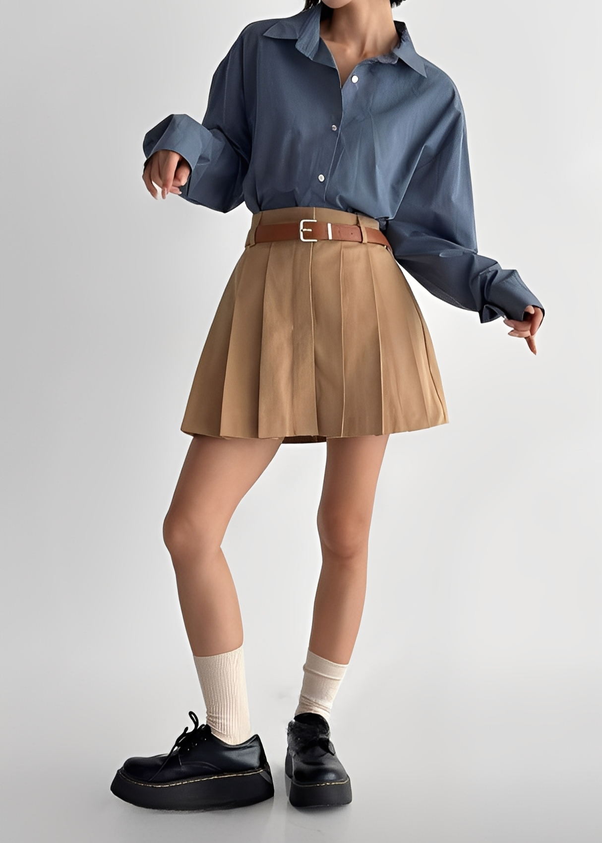 Cream Skirt