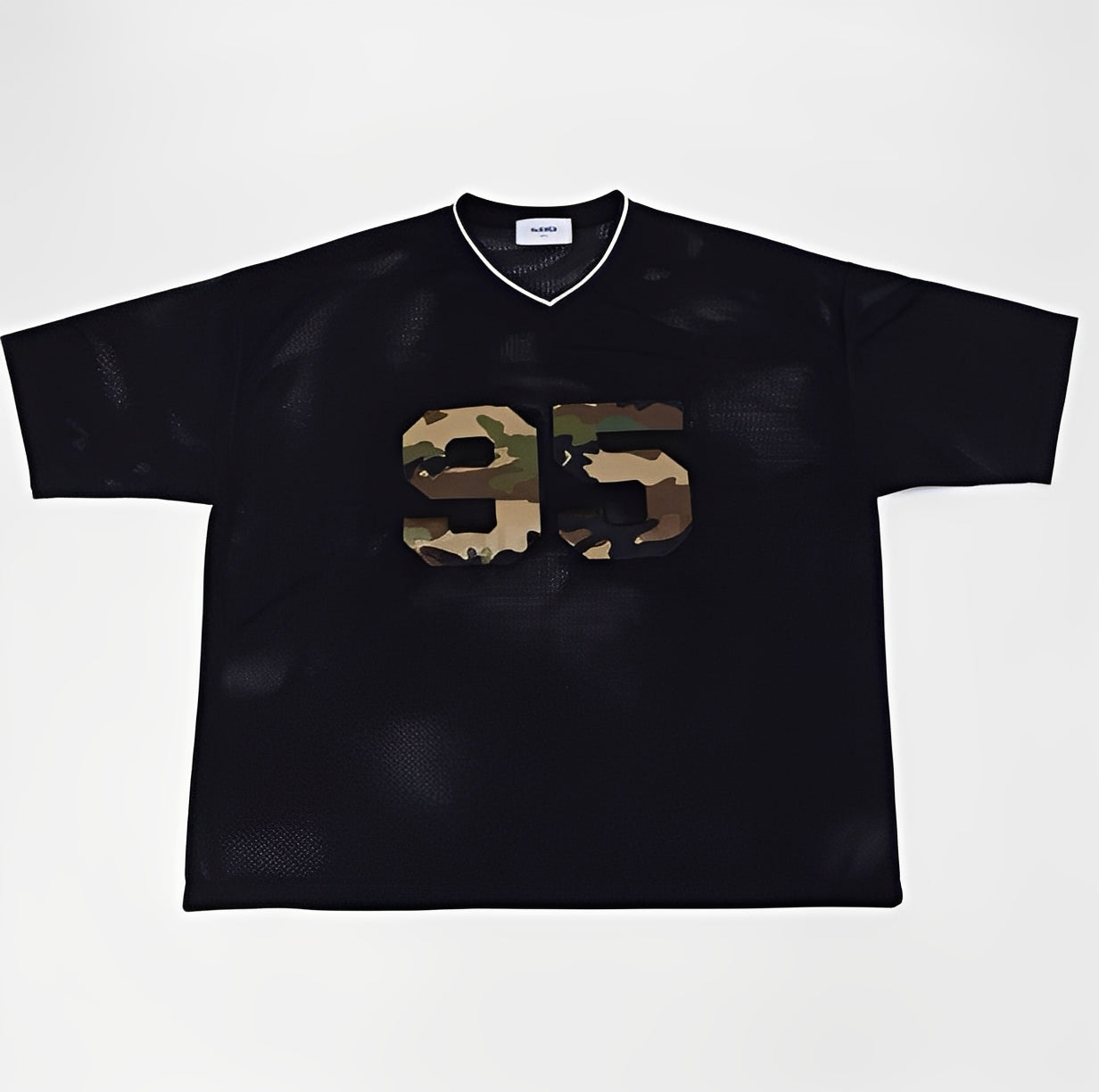 Football Mesh Short-sleeved T-shirt