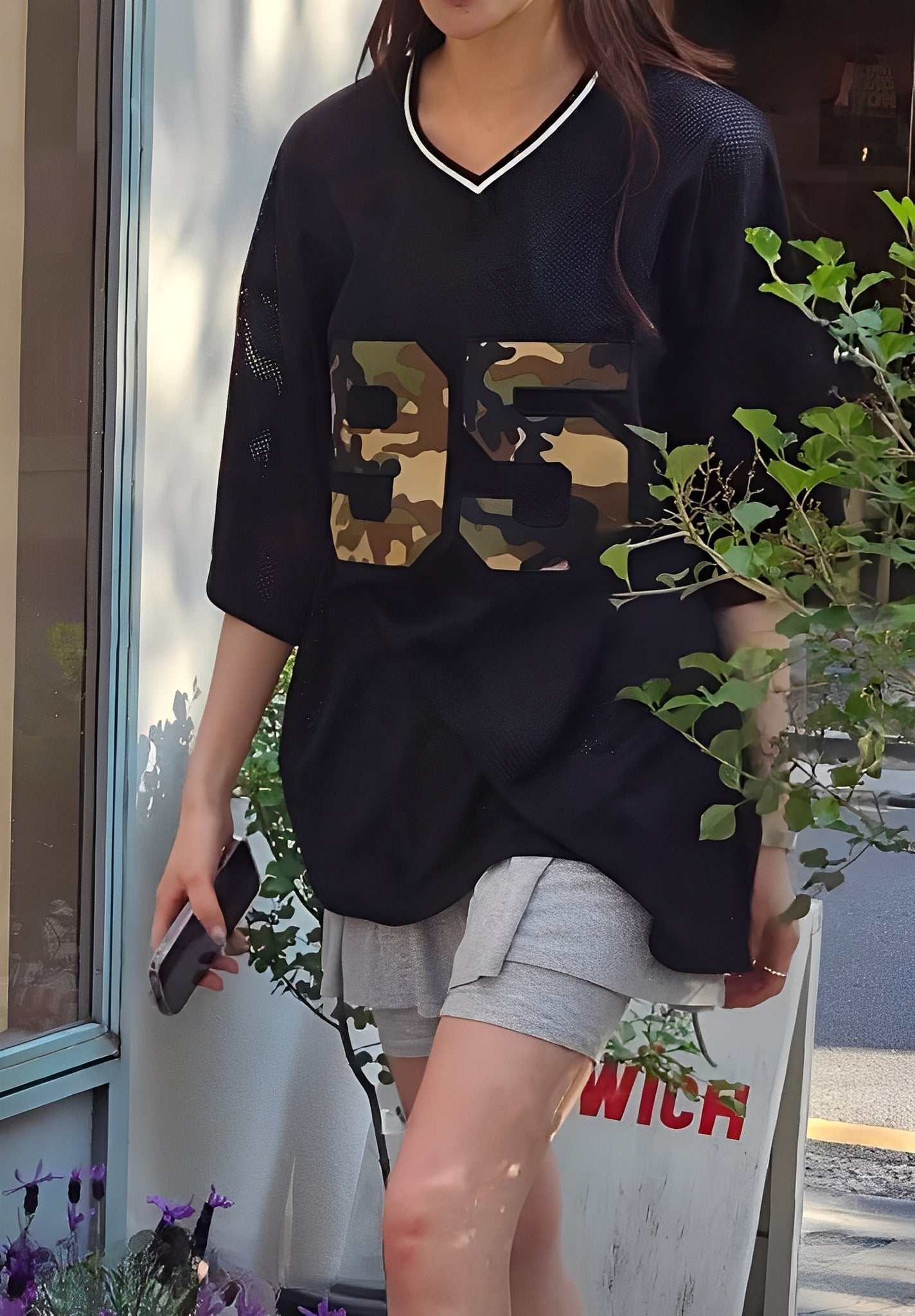 Football Mesh Short-sleeved T-shirt