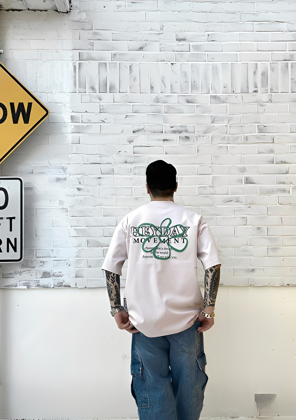 Flower Foam Short Sleeve T-Shirt