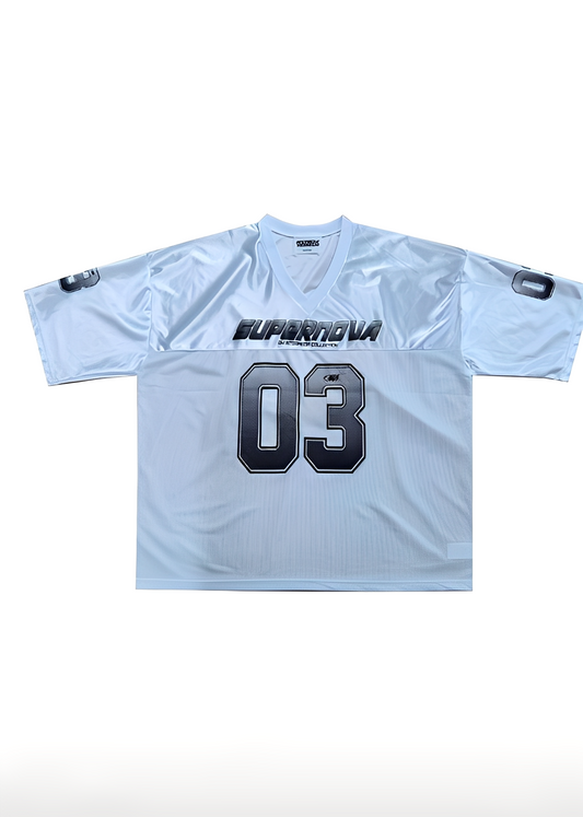 SuperNova 03 Metal V-neck Short-sleeved T-shirt