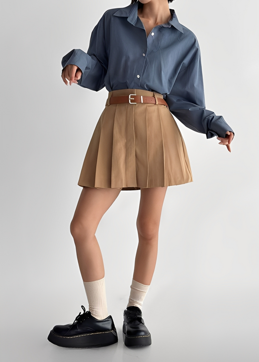 Cream Skirt