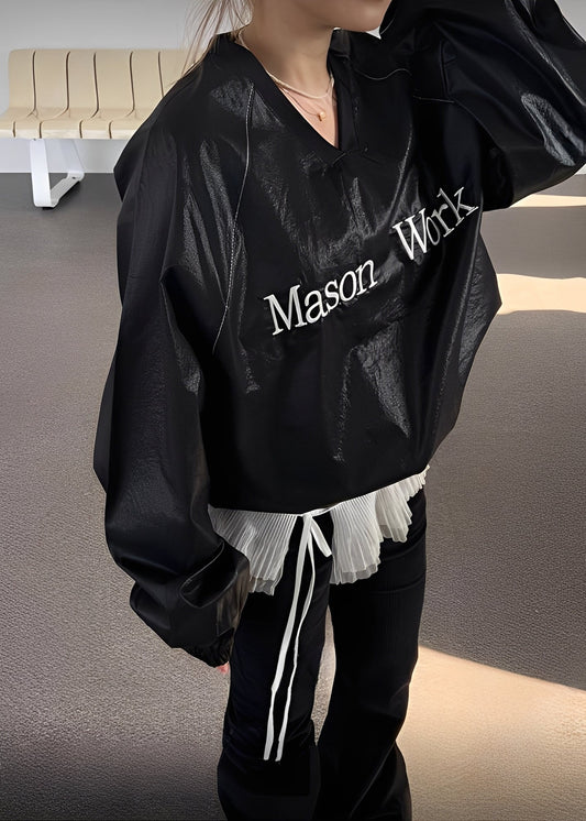Glossy Maison V-Neck Sweatshirt